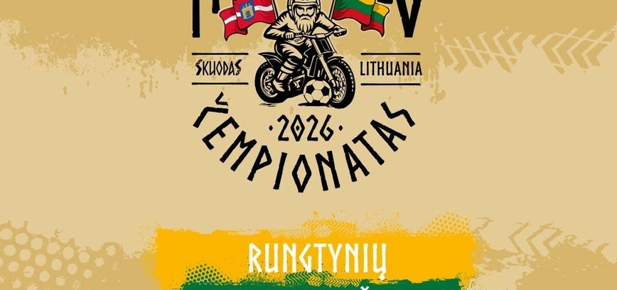 Mūsų darbo vieta Skuodo motobolo metu