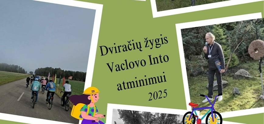 Naujas rekordas: Vaclovo Into 100-osioms gimimo metinėms - masiškiausias dviračių žygis Skuodo rajone