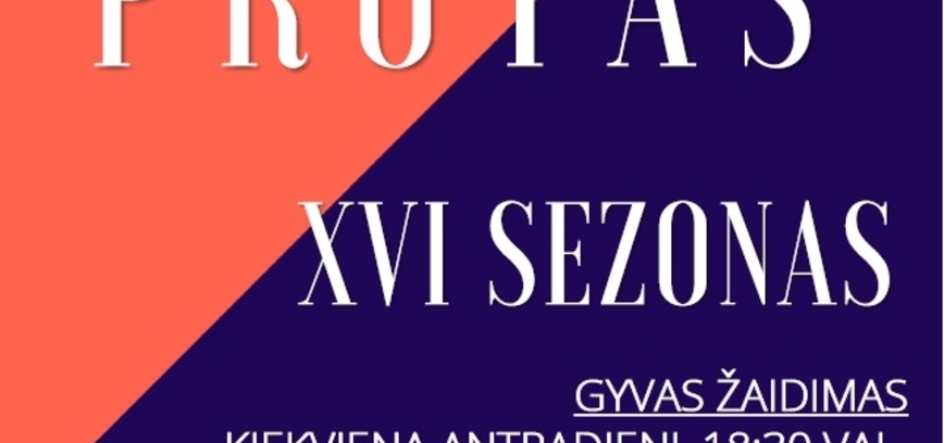 Nacionalinis intelektinis žaidimas „Auksinis protas“ Skuode