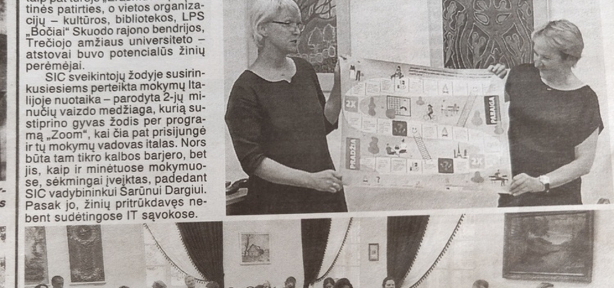 Įgijo tarptautinės patirties mokyti suaugusius