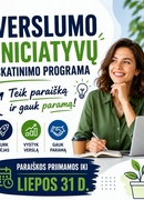 Verslumo iniaciatyvų skatinimo programa