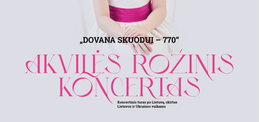 Akvilės rožinis koncertas