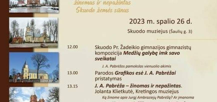 Jurgis Ambraziejus Pabrėža - žinomas ir nepažintas Skuodo žemės sūnus