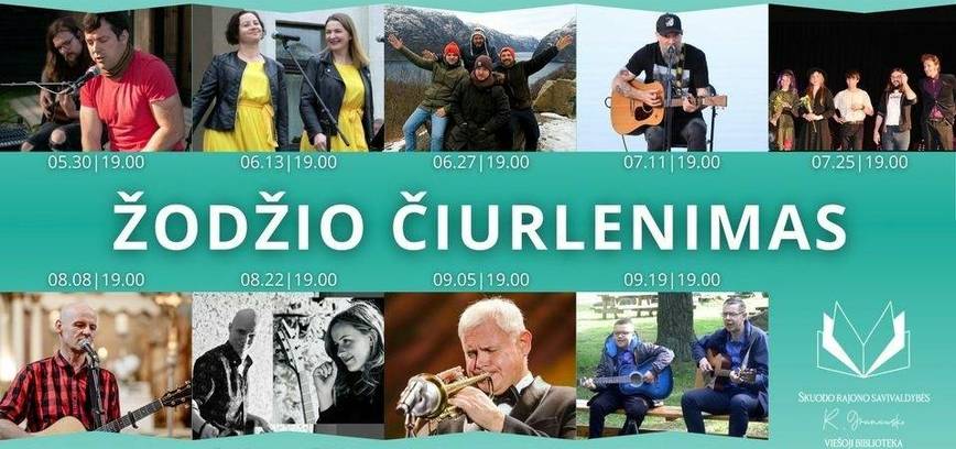 Renginių ciklas  „Žodžio čiurlenimas