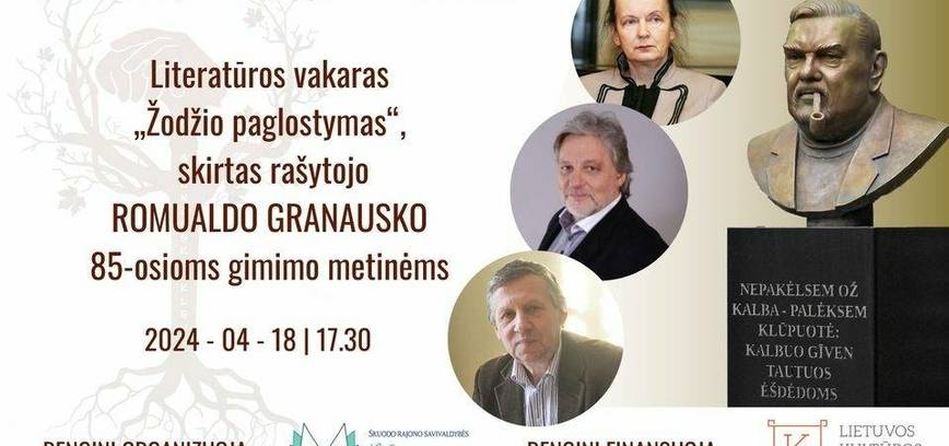 Literatūros vakaras  „Žodžio paglostymas