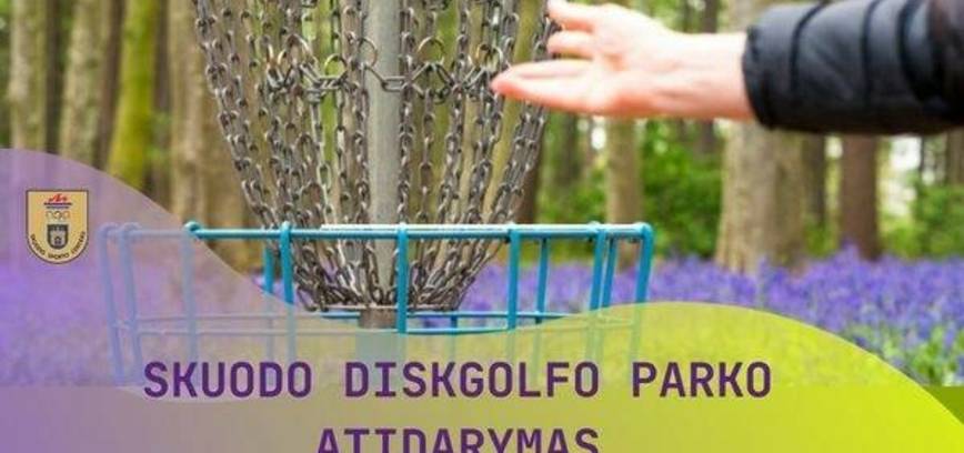 Diskgolfo parko atidarymo varžybos