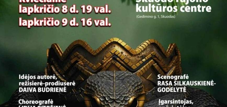 Šokio spektaklis „Eglė - žalčių karalienė