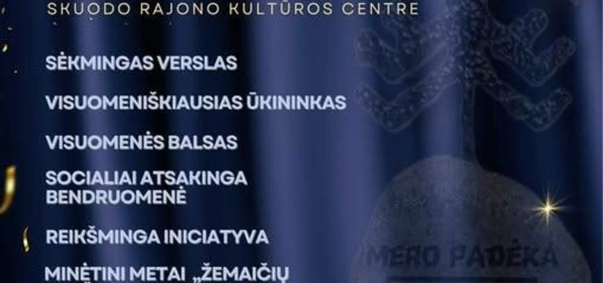 Mero padėkos vakaras