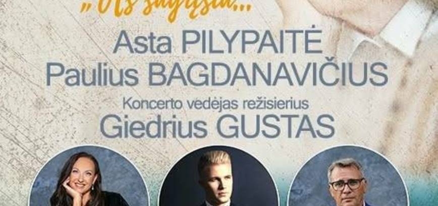 Dalios Teišerskytės dainų ir poezijos vakaras „Aš sugrįšiu...