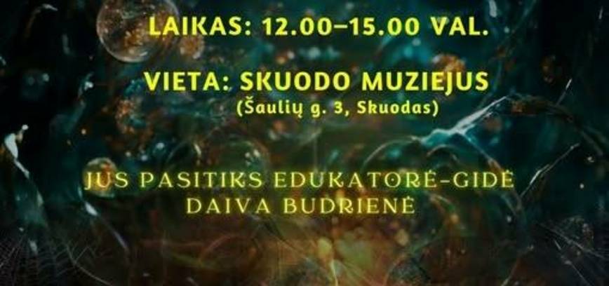 Interaktyvi orientacinė ekskursija „Bėga ragana per sniegą