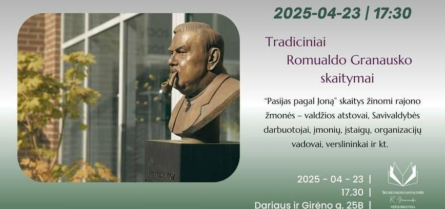 Tradiciniai Romualdo Granausko skaitymai
