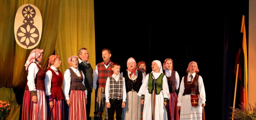 Folkloro ansamblio ALDA 55-mečio renginys Ylakiuose