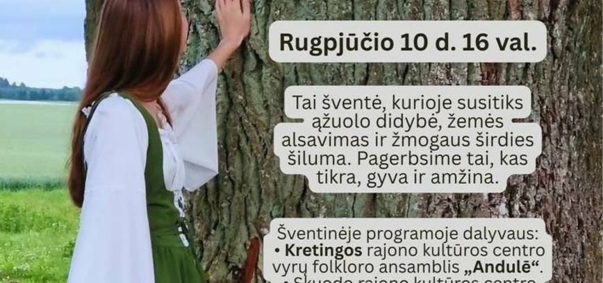 Didžiojo ąžuolo pagerbimo šventė Rukuose