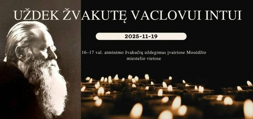 Akcija „Uždek žvakutę Vaclovui Intui