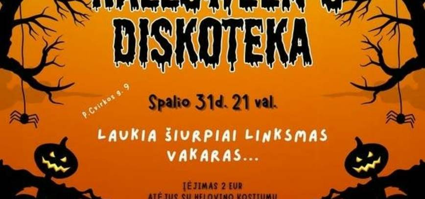 Halloween'o diskoteka