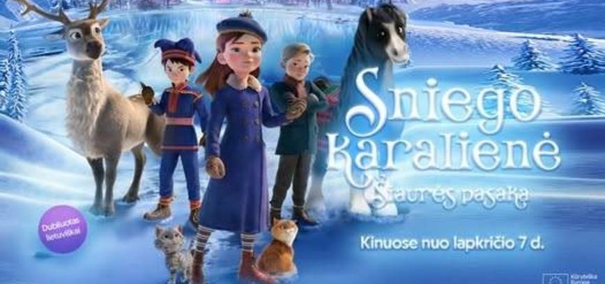 Animacinis filmas „Sniego karalienė: šiaurės pasaka