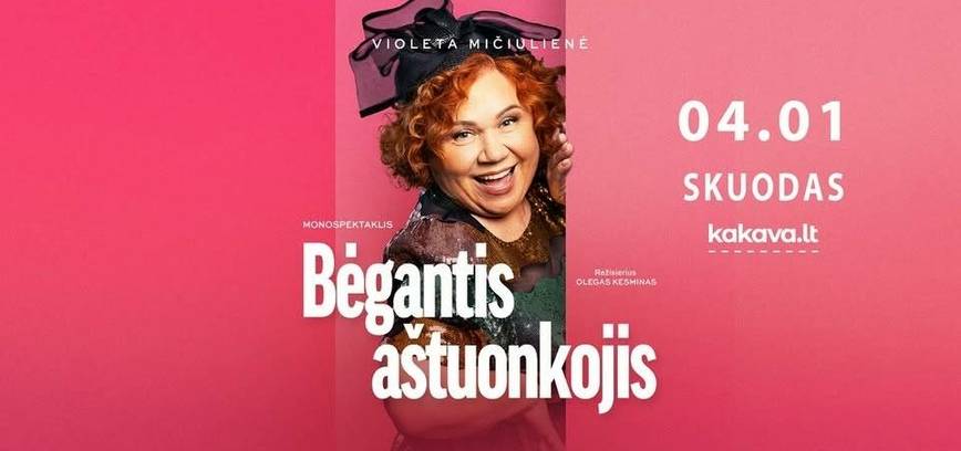 Monospektaklis „Bėgantis aštuonkojis