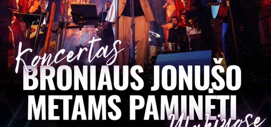 Koncertas, skirtas Broniaus Jonušo metams paminėti Ylakiuose.