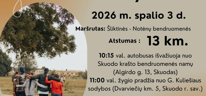 Tradicinį bendruomenės žygis