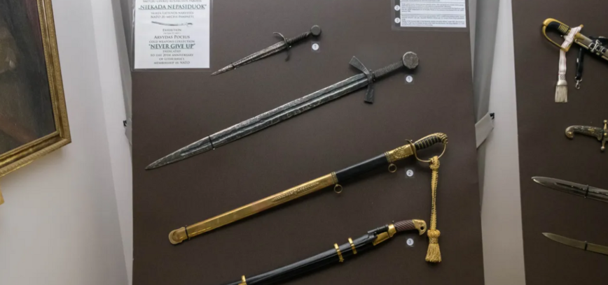Arvydas Pocius's Cold Weapons Collection Exhibition 