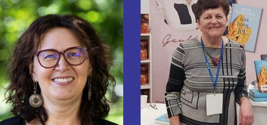 Susitikimas su rašytojomis Irena Buivydaite ir Gina Viliūne