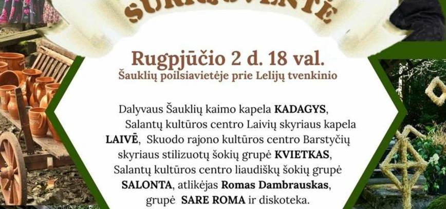 Sūrių šventė Šaukliuose