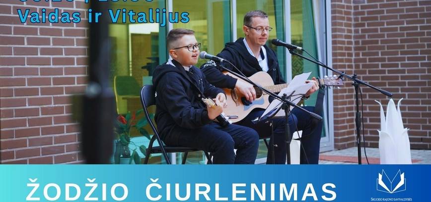 Žodžio čiurlenimas. Vaidas Minelga ir Vitalijus Stonkus