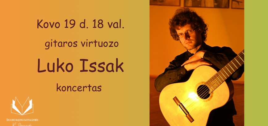 Gitaros virtuozo Luko Issak koncertas