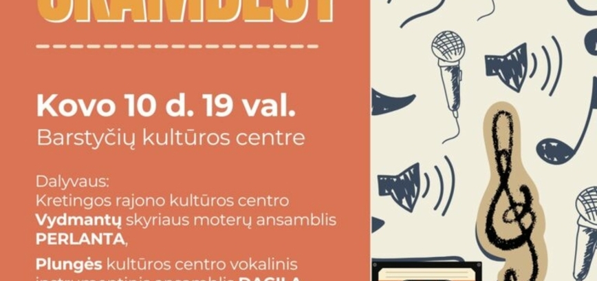 Dainų vakaras „Dainų skambesy