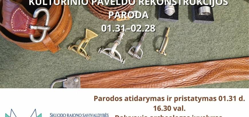 Kultūrinio paveldo rekonstrukcijos paroda „Tautų kraustymasis Lietuvoje V-VI a.“