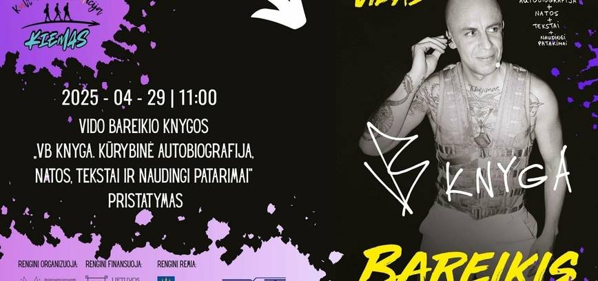 Vido Bareikio knygos pristatymas