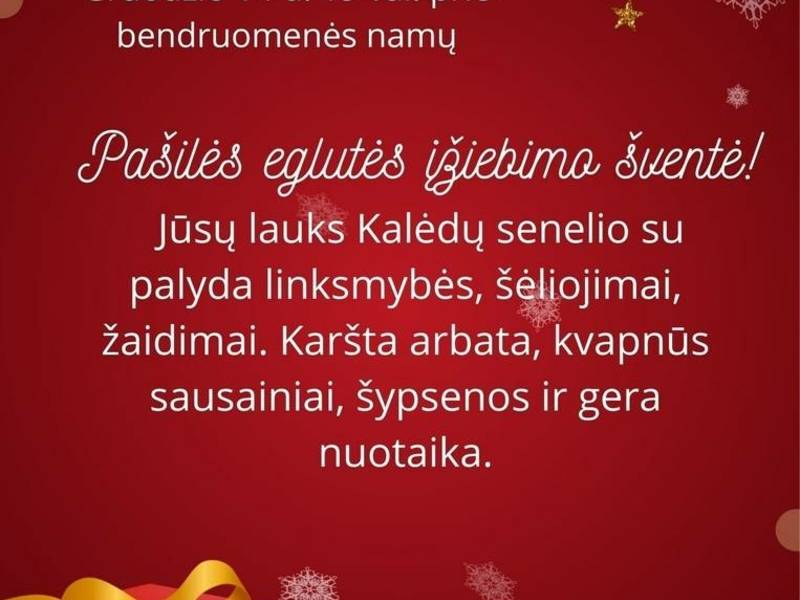 Pašilės eglutės įžiebimo šventė