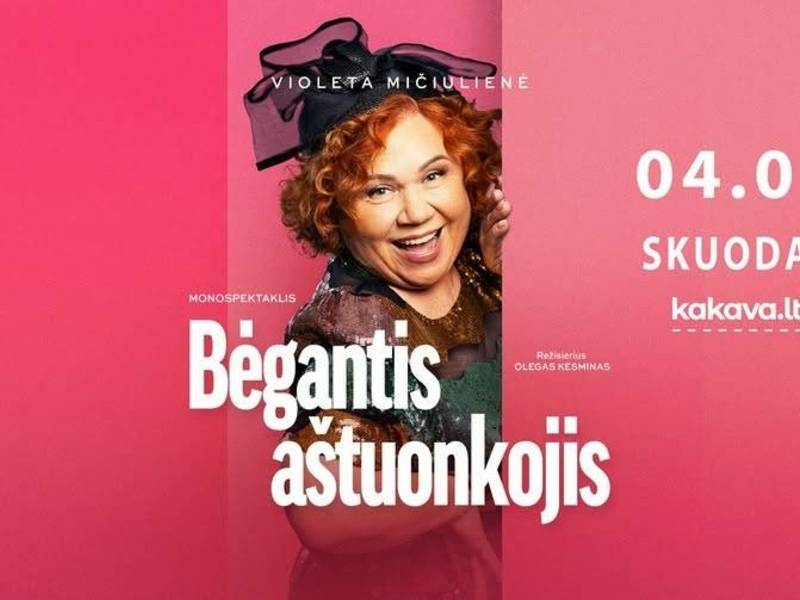 Monospektaklis „Bėgantis aštuonkojis"