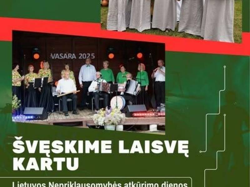 Švęskime laisvę kartu!