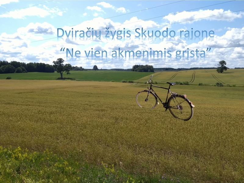 Dviračių žygis "Ne vien akmenimis grįsta" su Tomu Razgu