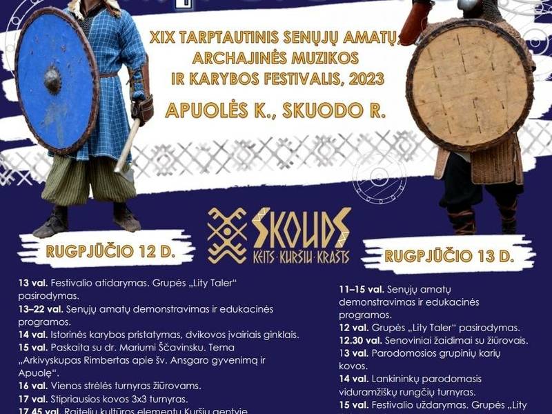 Tarptautinis senųjų amatų, archainės muzikos ir karybos festivalis "Apuolė"