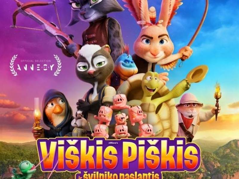 Animacinis filmas „Viškis Piškis ir švilpiko paslaptis"