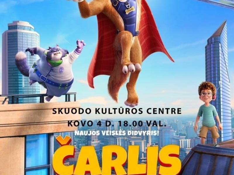 Animacinis filmas „Čarlis nuostabusis"