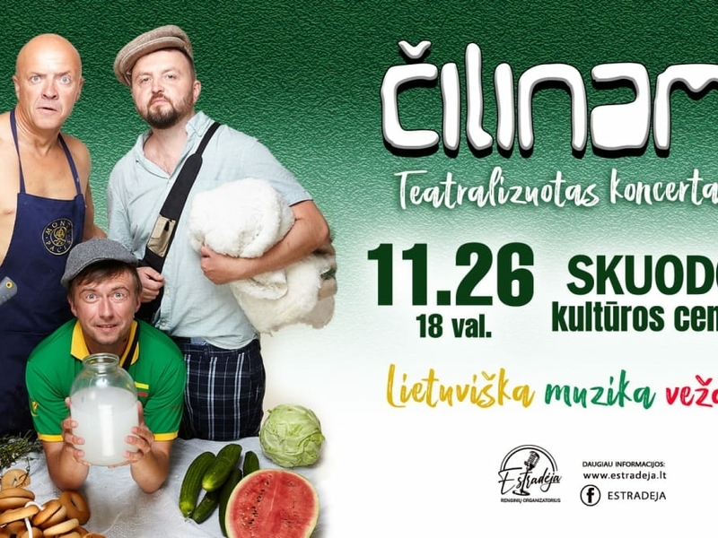 Группа ČILINAM | Театральный концерт «Литовская музыка несет в себе»