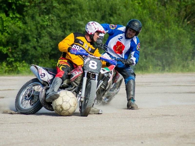 Motobolo turnyras. Radviliškio "Žėrutis"-Kierspe "Tornado" (Vokietija)