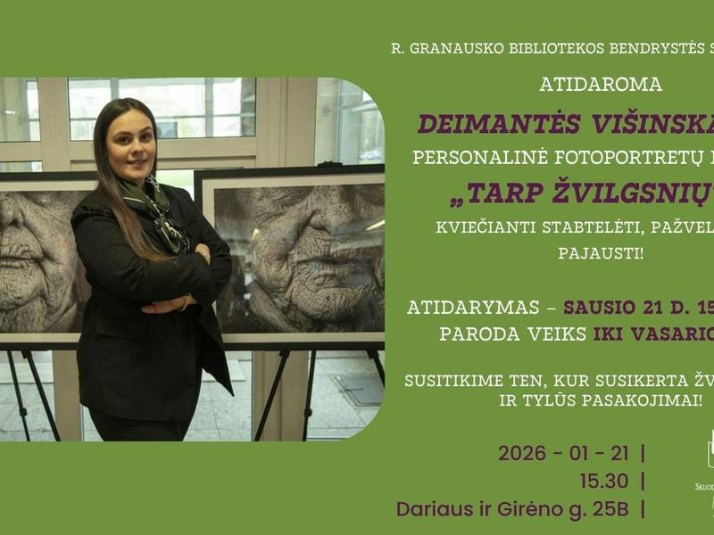 Parodos „Tarp žvilgsnių" atidarymas