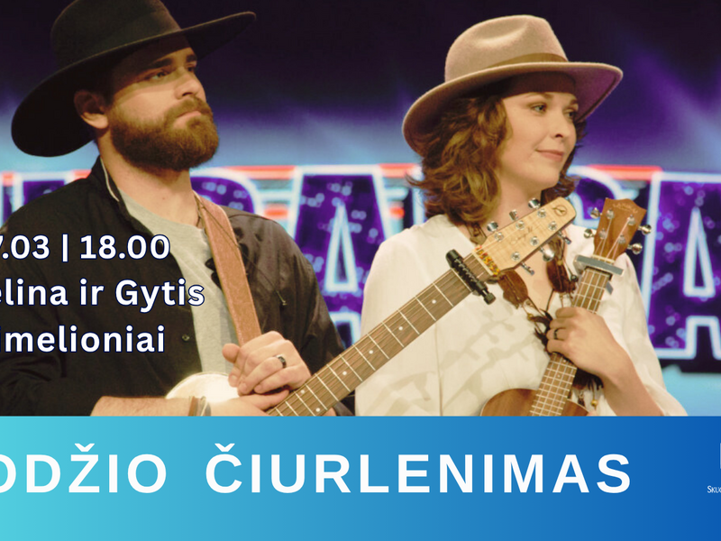 Vārdu čivināšana. Evelīna un Gītis Šimelioņi